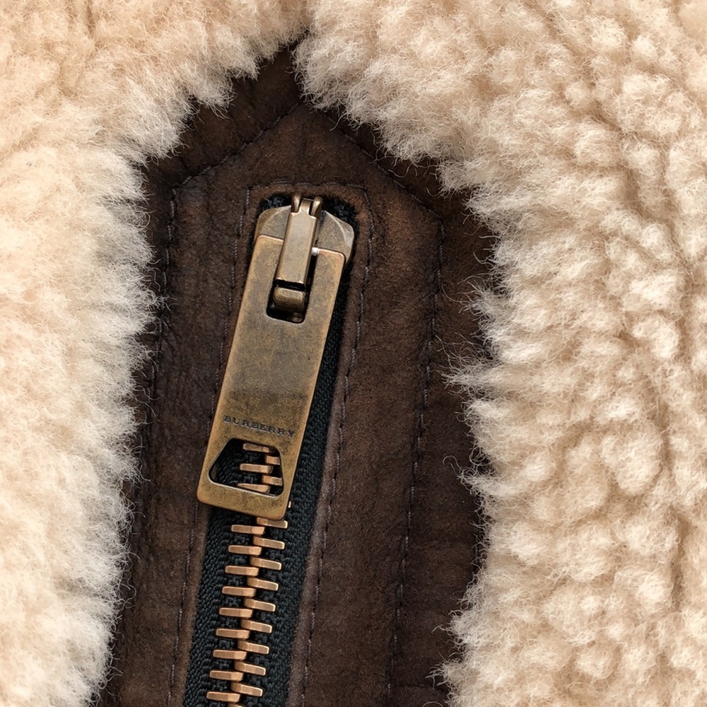 Burberry Runway AW18 Double Collar Shearling Aviator Jacket - Picture 9 of 16